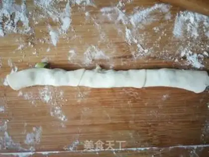 Make dumplings and onions step 7