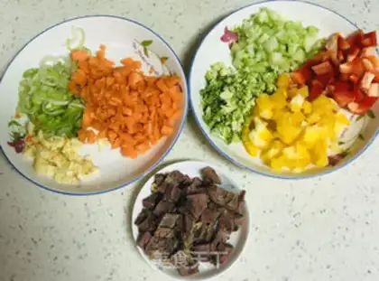 Make Beef-fruit noodles step 0