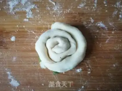 Make dumplings and onions step 8