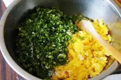 Make Wild pickle egg dumplings step 5