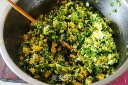 Make Wild pickle egg dumplings step 6