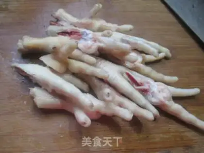 Make Chicken claws step 1