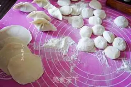 Make Wild pickle egg dumplings step 7