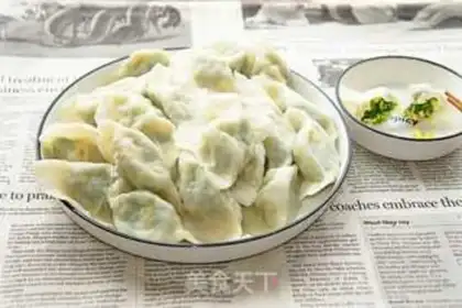 Make Wild pickle egg dumplings step 9