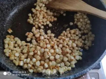 Make Fry corn step 5