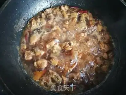 Make Chicken pieces of sauce step 9