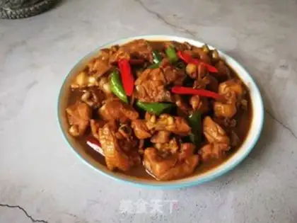 Make Chicken pieces of sauce step 12