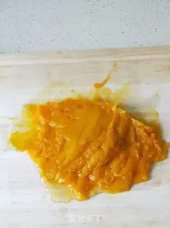 Make Creative pumpkin fish bread step 1