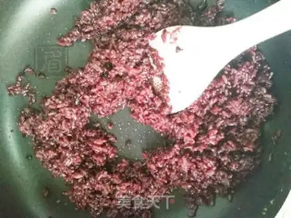 Make Black rice pie step 0