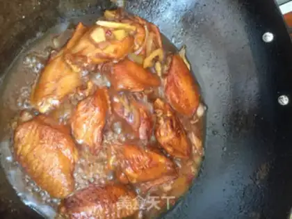 Make Red chicken wings step 4