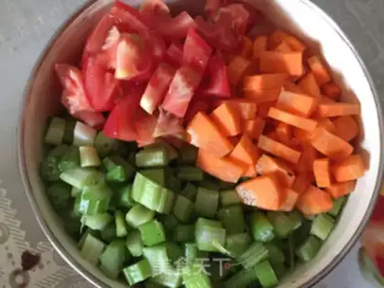 Make The chicken soup of time step 0
