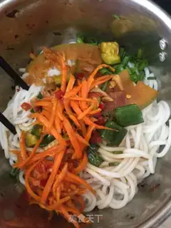 Make Cool noodles step 1