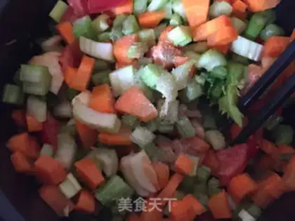 Make The chicken soup of time step 5