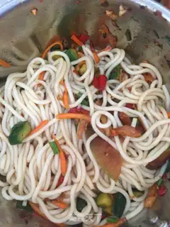 Make Cool noodles step 2