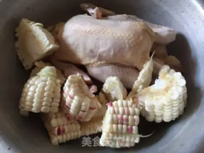 Make The chicken soup of time step 7