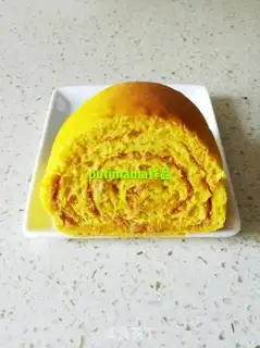 Make Creative pumpkin fish bread step 18