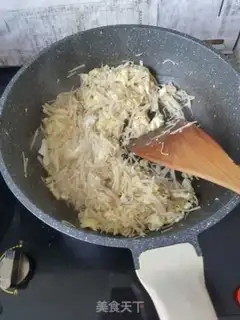 Make Golden fungus fried eggs step 4