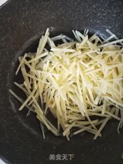 Make Potato silks step 1