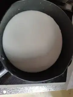 Make Milk oatmeal step 1