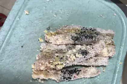 Make Black Sesame Chicken Willow step 2
