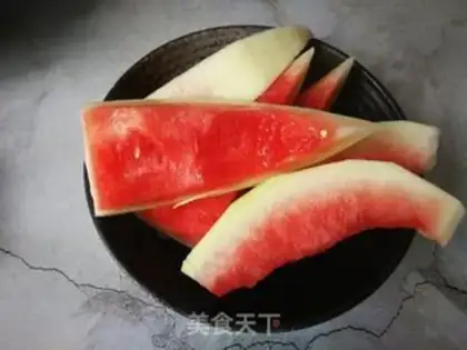 Make Watermelon celery bean sauce step 3