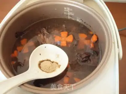 Make Black bean duck bone step 8