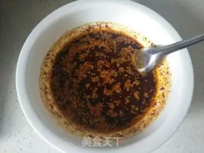 Make Secret red oil step 11