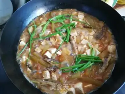 Make Fish tofu melon sauce step 7
