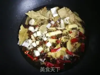Make Watermelon celery bean sauce step 10