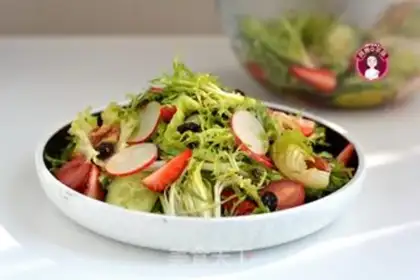 Make quinoa vegetable salad step 7