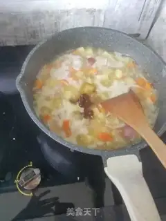 Make Qurin curry rice step 5