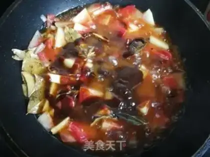 Make Watermelon celery bean sauce step 13