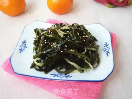 Make Sour sweet seaweed step 9
