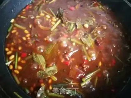Make Watermelon celery bean sauce step 19