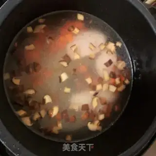 Make Porridge of mushrooms and cucumbers step 4