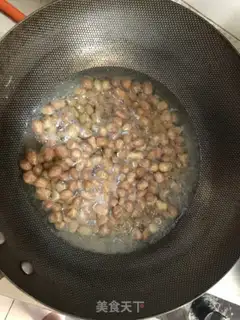 Make Peanut sugar beans step 3
