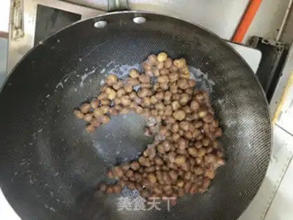 Make Peanut sugar beans step 6