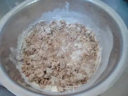 Make Red sugar walnut cookies step 3