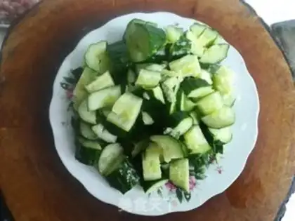 Make cucumber step 1