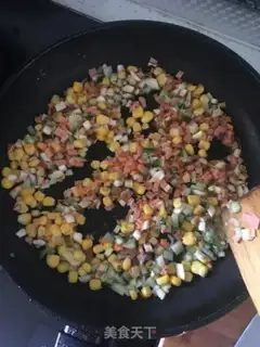 Make Egg bun step 2