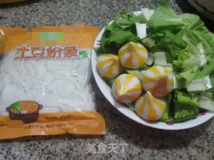 Make Fishseeds, cabbage, potatoes step 0