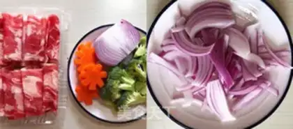 Make Fat cow rice step 0