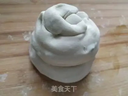 Make Onion butter cake step 5