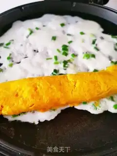 Make Pumpkin egg rolls step 9