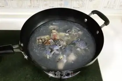 Make Frozen chicken soup step 3