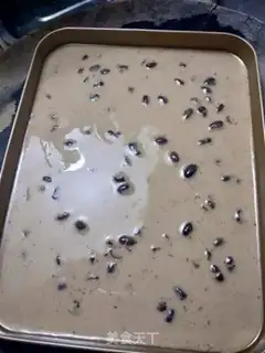 Make Red bean hoof cake step 8