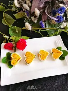 Make Pumpkin egg rolls step 16