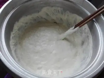 Make Bean sofa pancakes step 1