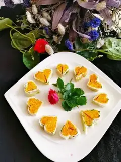 Make Pumpkin egg rolls step 18