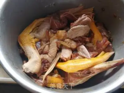 Make Tea mushroom duck step 4